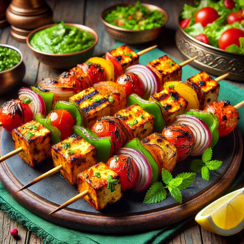 Paneer Tikka Skewers Recipe Details